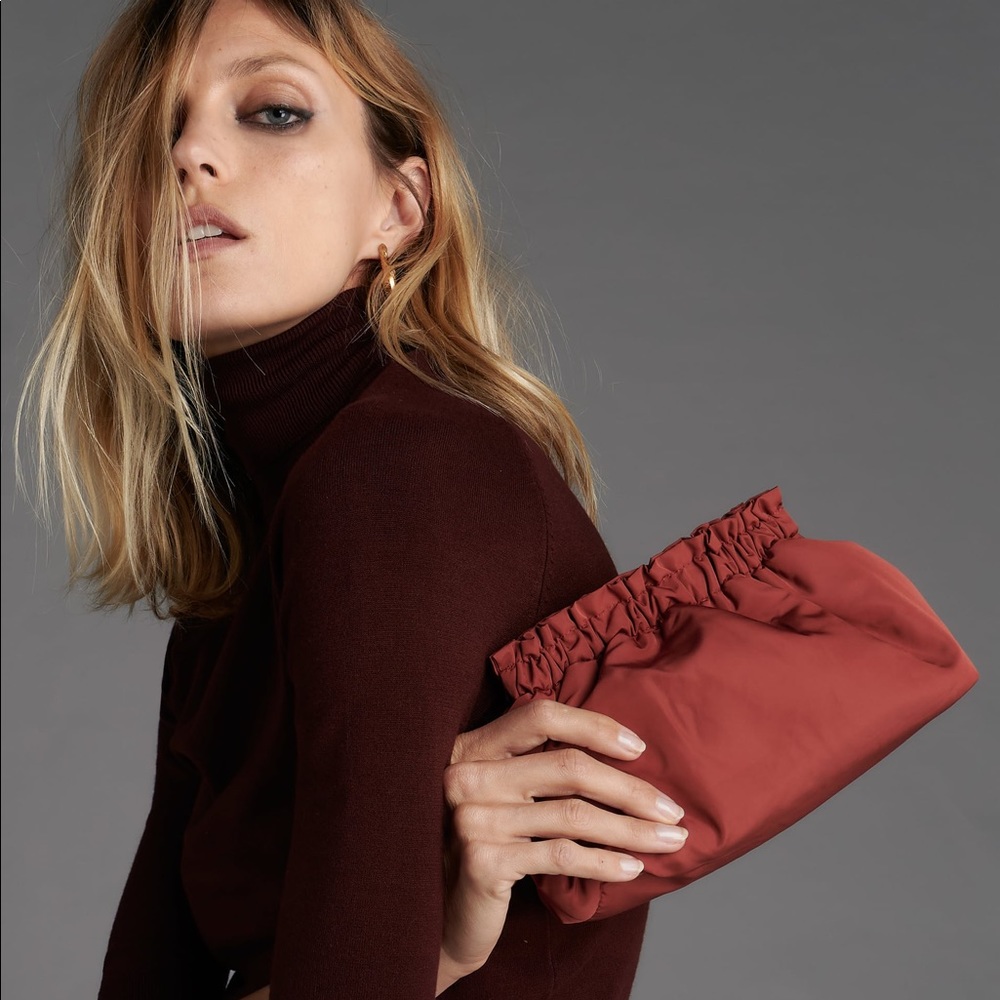 Zara mini sack handbag